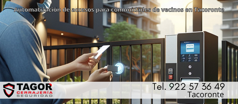 Automatización de accesos para comunidades de vecinos en Tacoronte