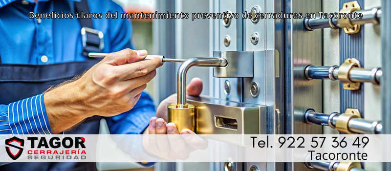 Beneficios claros del mantenimiento preventivo de cerraduras en Tacoronte Beneficios claros del mantenimiento preventivo de cerraduras en Tacoronte