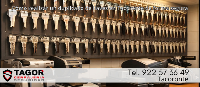 Cómo realizar un duplicado de llaves en Tacoronte de forma segura
