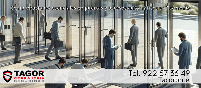 Comprobaciones esenciales en puertas y accesos automáticos en Tacoronte Comprobaciones esenciales en puertas y accesos automáticos en Tacoronte