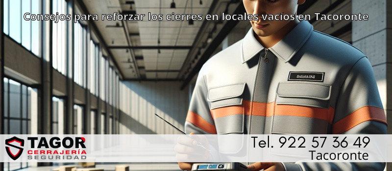 Consejos para reforzar los cierres en locales vacíos en Tacoronte