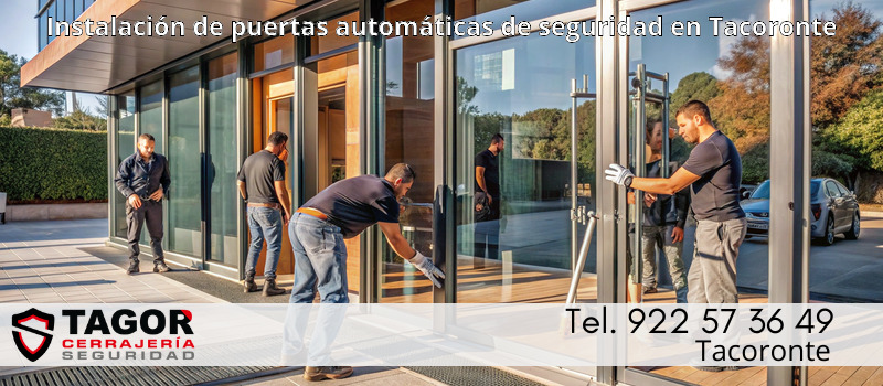 Instalación de puertas automáticas de seguridad en Tacoronte Instalación de puertas automáticas de seguridad en Tacoronte