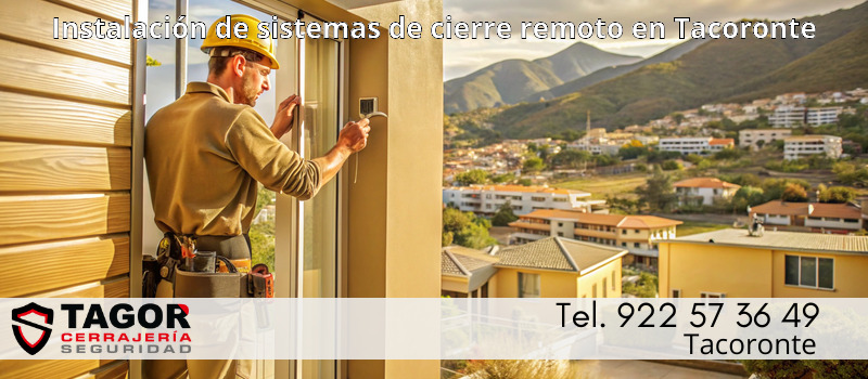 Instalación de sistemas de cierre remoto en Tacoronte Instalación de sistemas de cierre remoto en Tacoronte