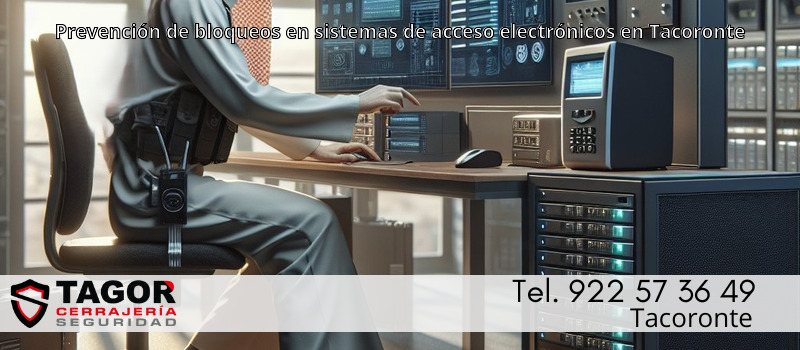 Prevención de bloqueos en sistemas de acceso electrónicos en Tacoronte