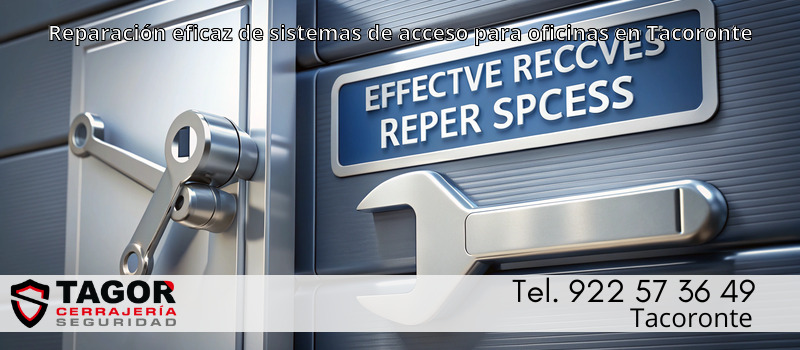 Reparación eficaz de sistemas de acceso para oficinas en Tacoronte