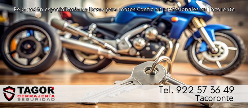 Reparación especializada de llaves para motos Confía en profesionales en Tacoronte