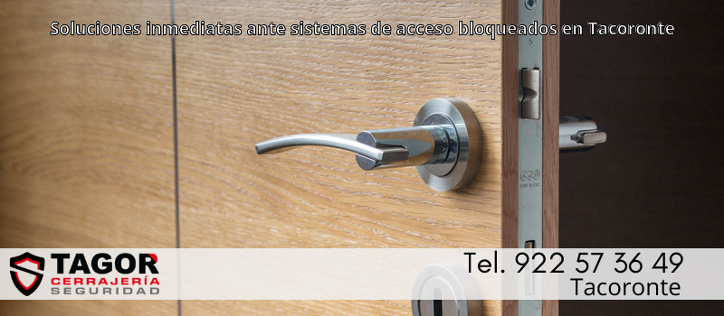 Soluciones inmediatas ante sistemas de acceso bloqueados en Tacoronte